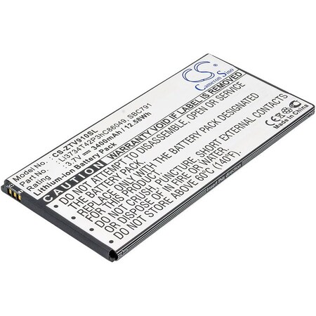Bsc Preferred Optus Mytab Tablet Replacement Battery CS-ZTV910SL.2